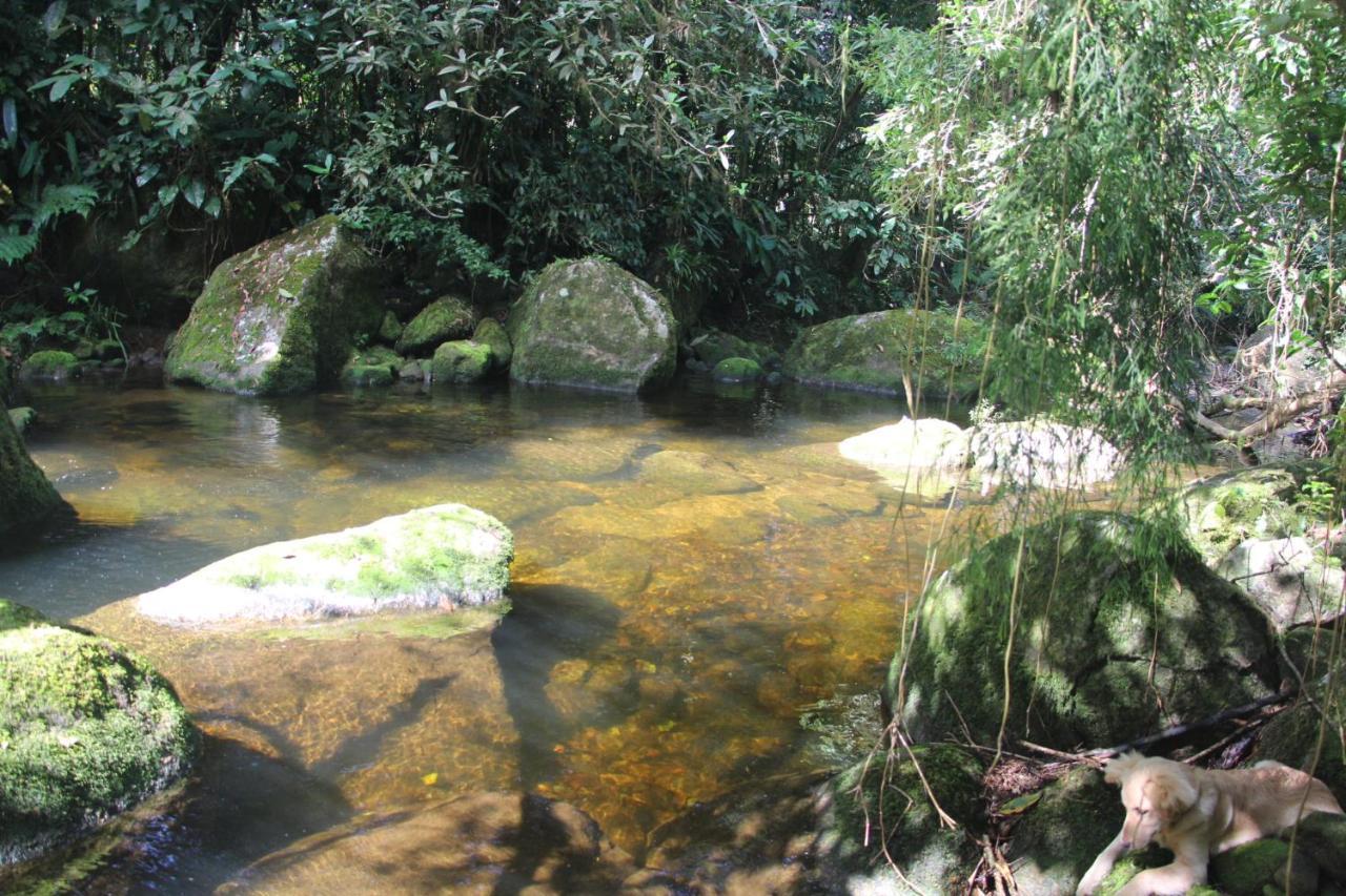 Sitio Das Bromelias Cachoeira Do Tombador Ubatuba Bagian luar foto