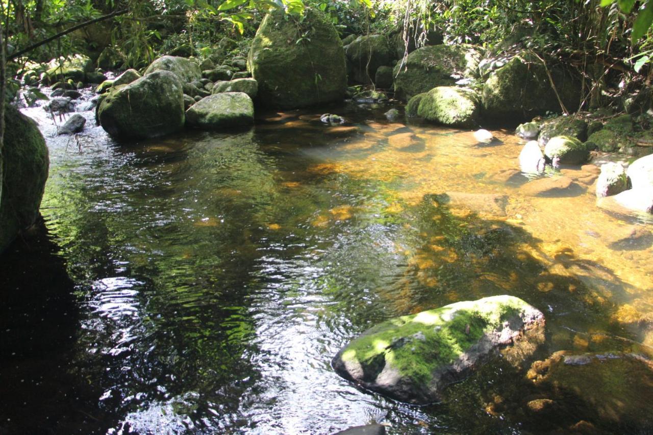 Sitio Das Bromelias Cachoeira Do Tombador Ubatuba Bagian luar foto