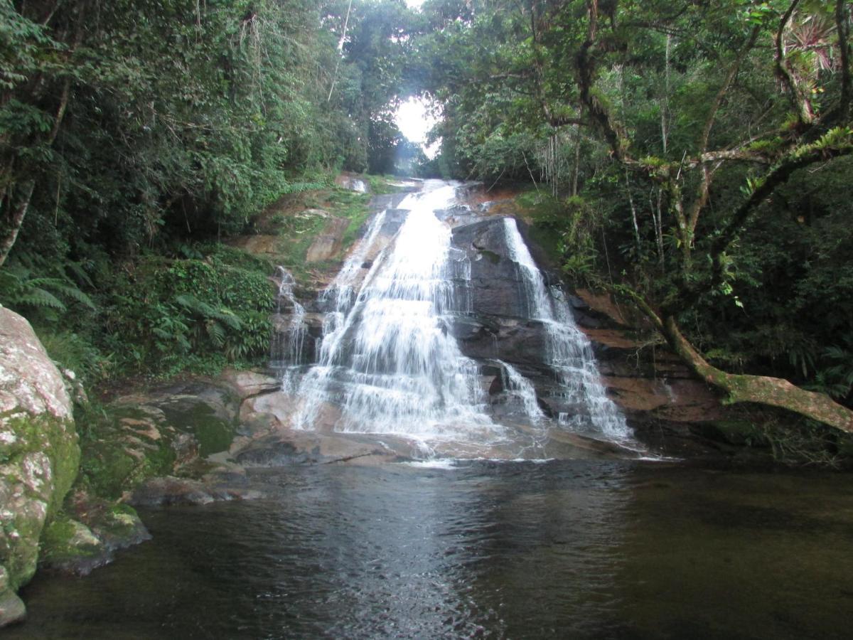 Sitio Das Bromelias Cachoeira Do Tombador Ubatuba Bagian luar foto